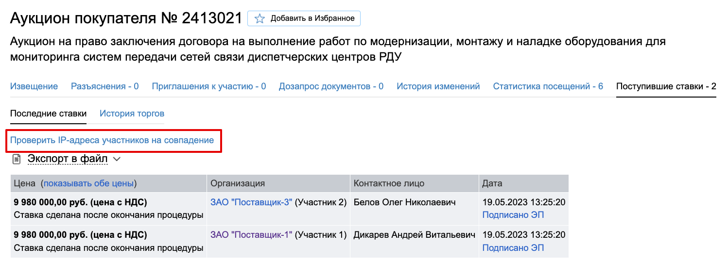 Проведение аукциона покупателя с предварительным рассмотрением заявок