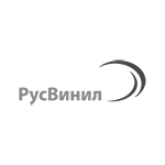 РУСВИНИЛ логотип. РУСВИНИЛ.